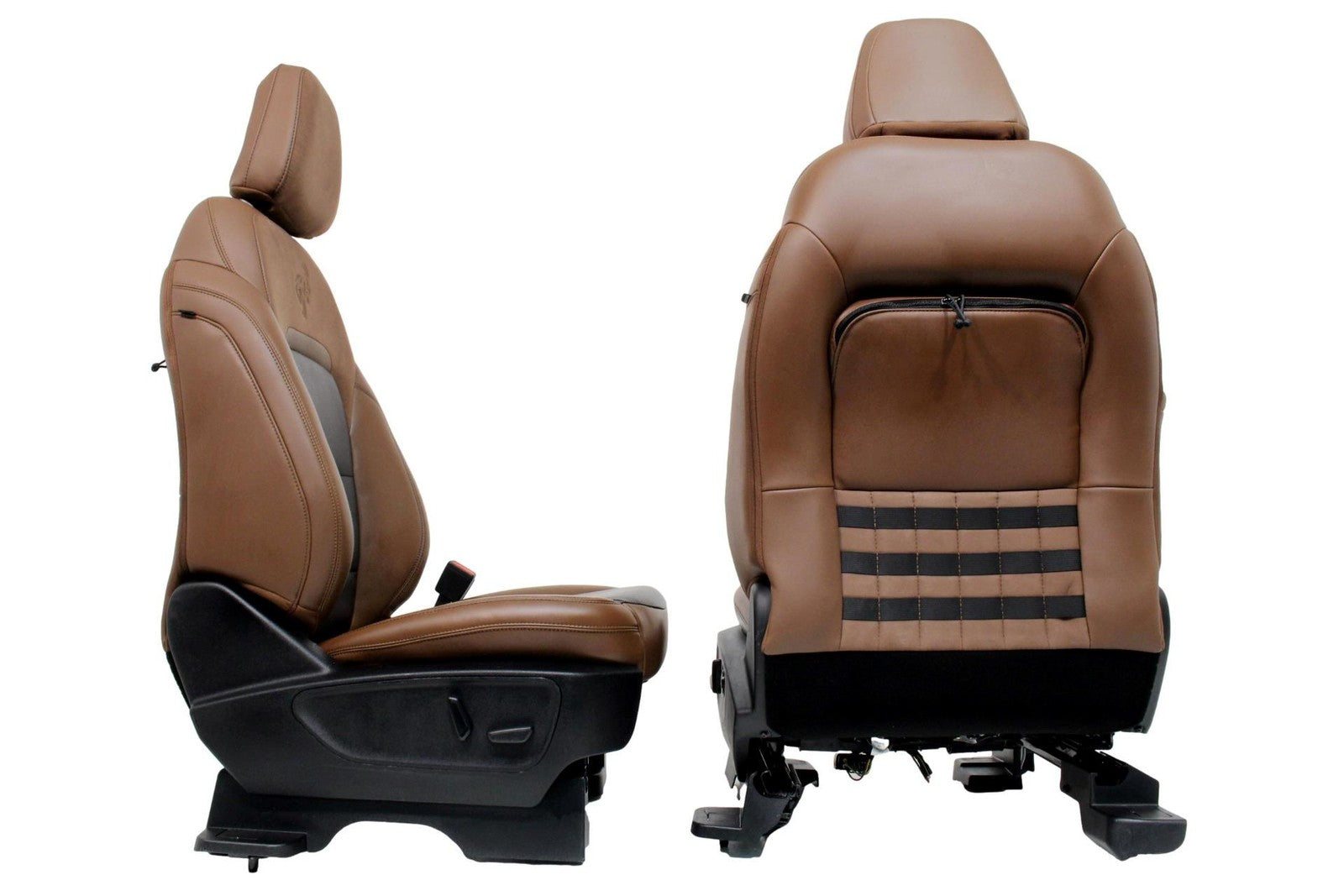 22-25 Ford Bronco Sport Badlands Seats Heated Leather Ebony Brown Project Truck