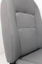 Ford Econoline Front Bucket Seats, Gray Cloth w/ Folding Armrests, Fits 1997+