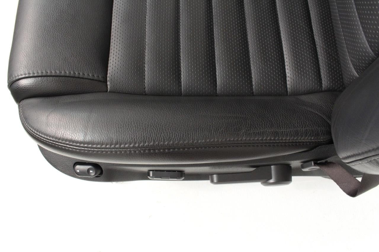 Ford Mustang Seats Front GT Black Leather Powered Seat Set 2005 2006 2007 2008