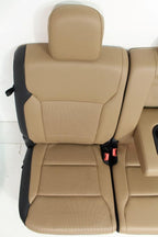 2021+ Ford F150 Super Duty Seats Set, Crew Cab Lariat Leather Baja Tan Heat Cool