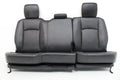 2009 - 2018 Ram Seats Rear Seats, Quad Cab Laramie Black Leather, 60/40 Split
