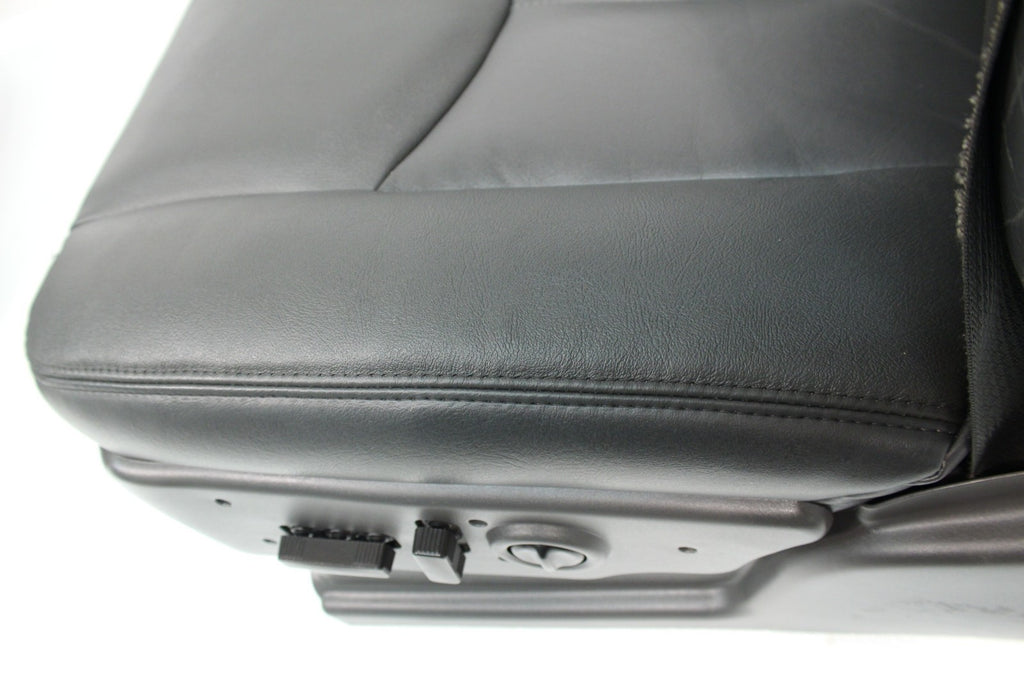 99-07 Sierra Silverado Front Seats, Dark Pewter Leather, Power 2-Way Lumbar