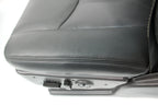 99-07 Sierra Silverado Front Seats, Dark Pewter Leather, Power 2-Way Lumbar