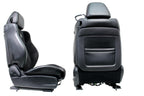 2008 - 2023 Dodge Challenger Seats, Black Leather w/ Alcantara Suede, Scat Pack