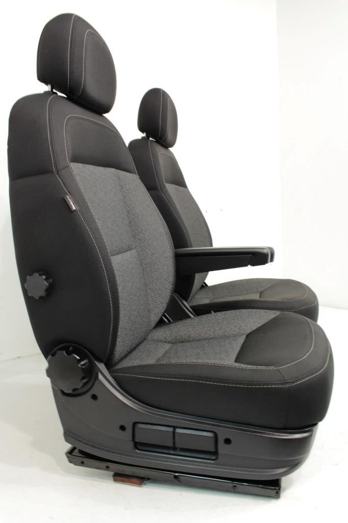 2014-2026 Ram ProMaster Front Bucket Seats w/ Lumbar, Tilt, Height Adjustments