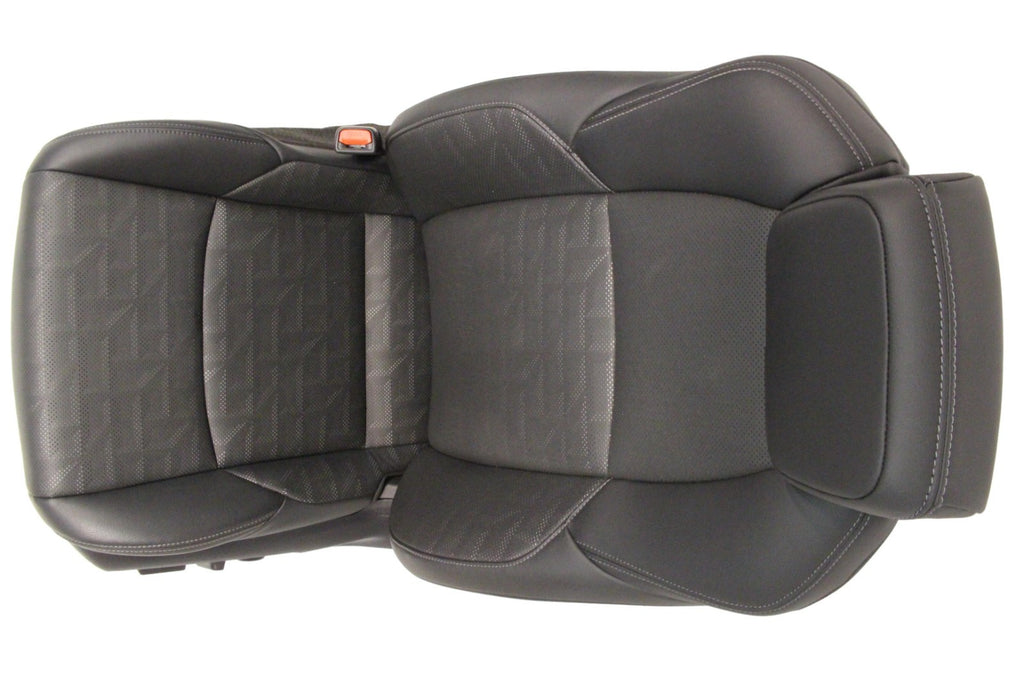 2024-2025 Toyota Tacoma TRD Double Cab Seats - Black SofTex Leather, Heated/Vent