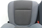 1999 - 2016 Ford Super Duty Front Seats, XLT Steel Gray Cloth Power w/ Jumpseat