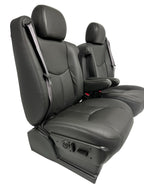 1999 - 2006 Chevy Silverado Front Seats, LT New Leather Dark Pewter Power Heated