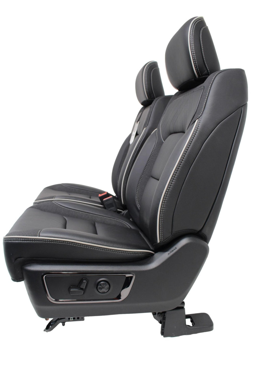 2019 - 2026 Ram 1500 Seats, Crew Cab Set, Limited Black Quilted Leather Massage