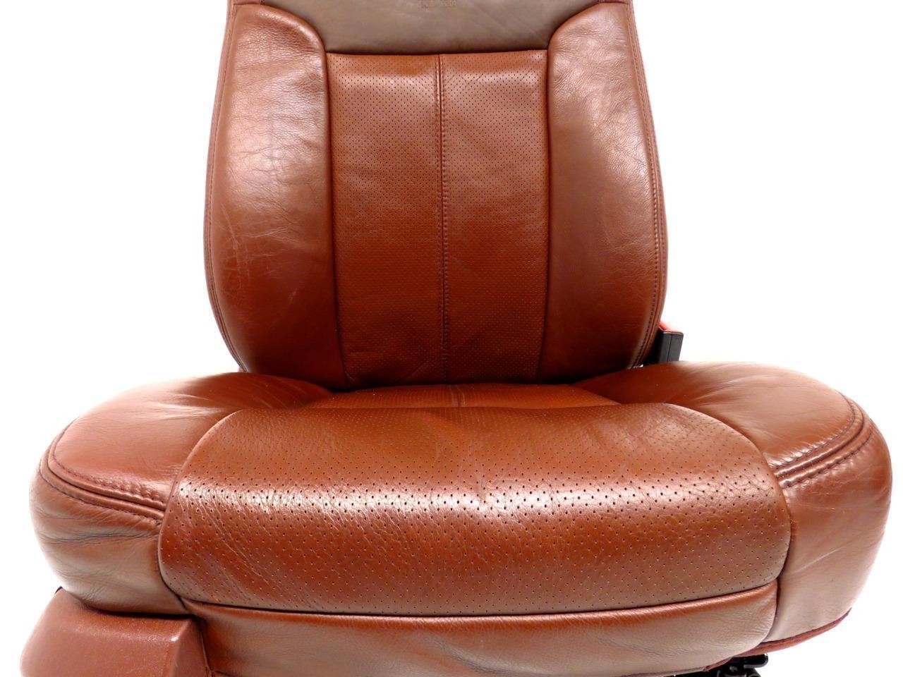 1999 - 2016 Ford Super Duty Seats Set, King Ranch Leather Power Heat Cool Crew