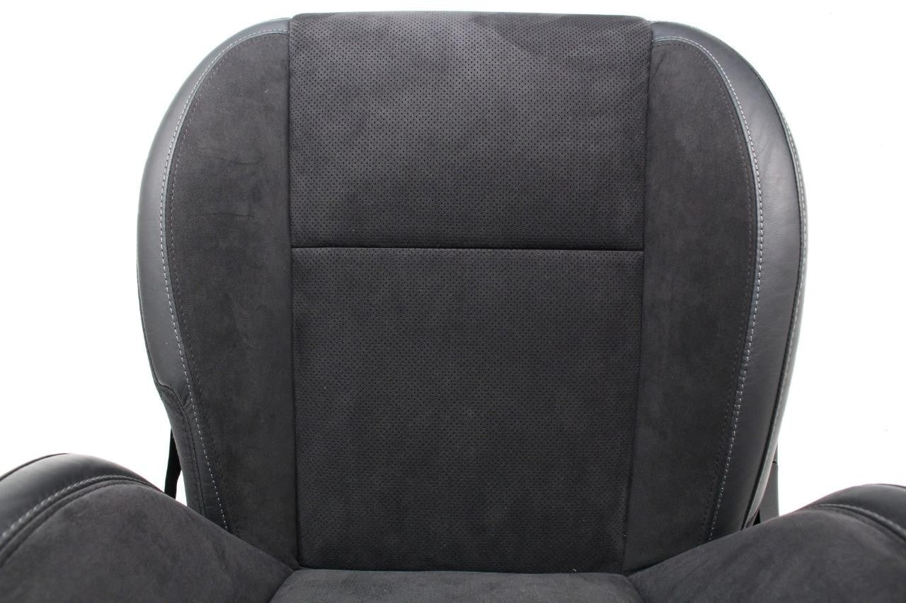 11-23 Dodge Charger SRT Seats, Scat Pack Black Alcantara Leather w/ Heat Cool