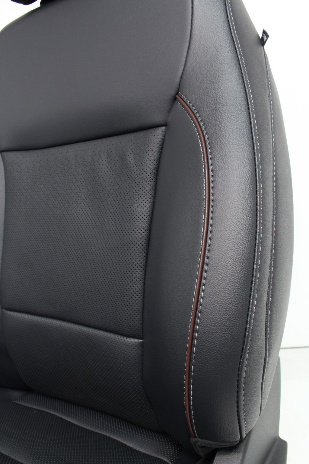 2023+ Ford Super Duty Seats Set, Crew Lariat Sport Black Leather Brown NEW