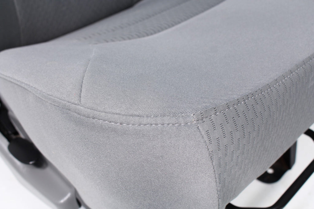 Ford Econoline SEATS E150 E250 E350 front POWERED RV Buckets with LUMBAR GRAY