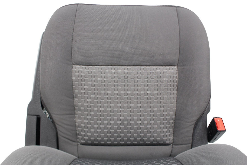 2015 - 2024 Ford Transit Front Seats, Dark Gray Cloth w/ 10-Way Power Heated LH