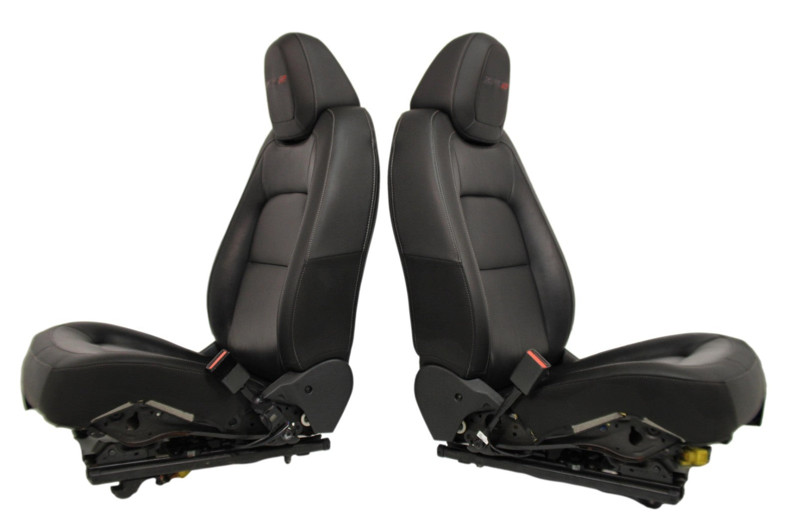 2015 - 2022 Chevy Colorado ZR2 Front Bucket Seats – Black Leather Power Heat