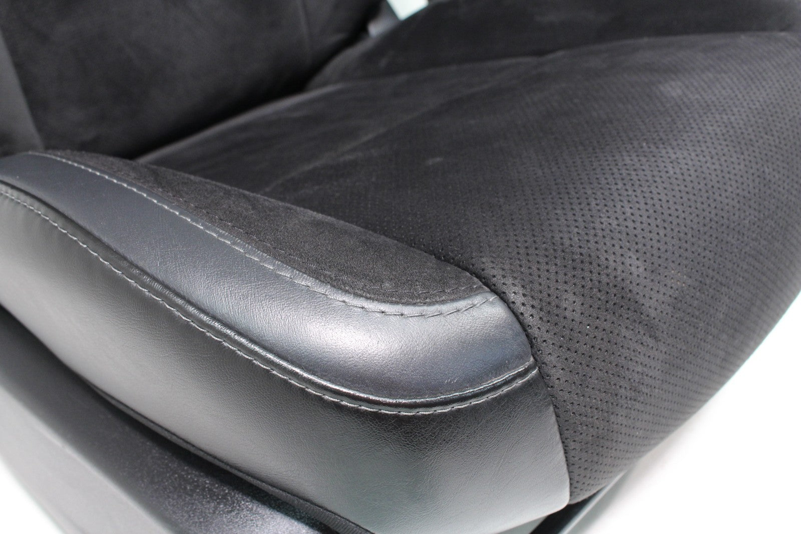 2008 - 2023 Dodge Challenger Seats, Black Leather w/ Alcantara Suede, Scat Pack