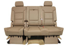 2015-2020 Yukon XL Suburban 2nd Row Bench Seat, LTZ Tan Leather Powered Heated