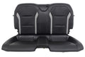 2016 - 2024 Chevy Camaro Rear Seats, Coupe Black Leather w/ Gray Stripe SS LT
