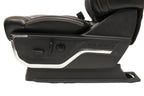 2023 + Ford Super Duty Platinum Seats Set, Black Leather Max Recline Massaging