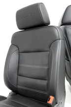 2015-2017 GMC Yukon Denali Front Seats, OEM Black Leather Heated Cooled