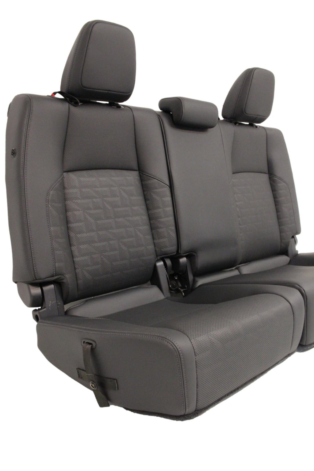 2024-2025 Toyota Tacoma TRD Double Cab Seats - Black SofTex Leather, Heated/Vent