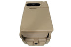 15-24 Ford F150 F250 F350 Super Duty Jump Seat Center Console Tan Leather Kit