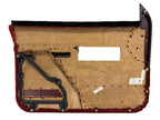 88-94 Chevy GMC Silverado Suburban C/K OBS Front Door Panels, Garnet Red MINT