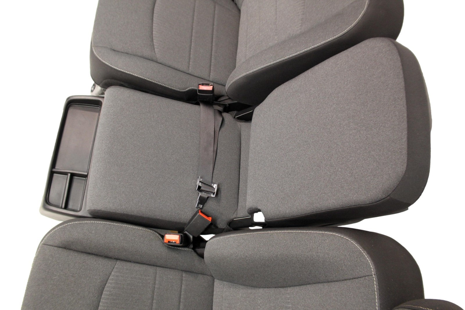 2019-2024 Ram Classic Front Seats, Diesel Gray Black Cloth, Manual w/ Jump Seat