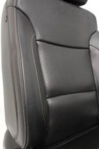 2014-2019 Sierra Chevy Silverado Front Seats, LTZ Black Leather, Heated Cooled