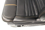 2023 + Ford Super Duty Platinum Front Seats, Black Leather Max Recline Massaging
