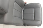 2009 - 2014 Ford F150 Front Seats, XLT Steel Gray Leather w/ Power Driver Seat
