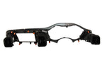 2015-2023 OEM Challenger SRT Hellcat Dash Console Trim Bezel Set - Dark Engine
