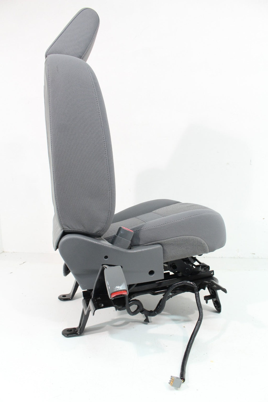 2006 - 2009 Dodge Ram Powered Drivers Seat, OEM YES Slate Gray Cloth w/ Lumbar