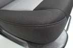 1998 - 2009 Ford Ranger Seats, Regular Cab 60-40 Split Bench, Black Gray Cloth