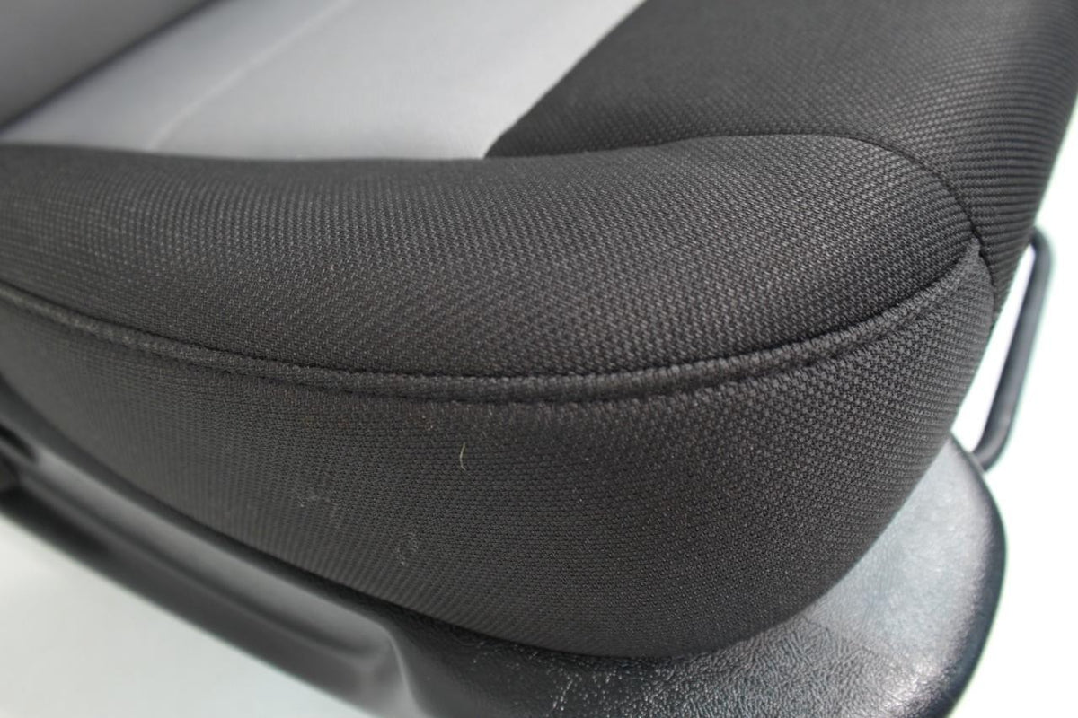 1998 - 2009 Ford Ranger Seats, Regular Cab 60-40 Split Bench, Black Gray Cloth
