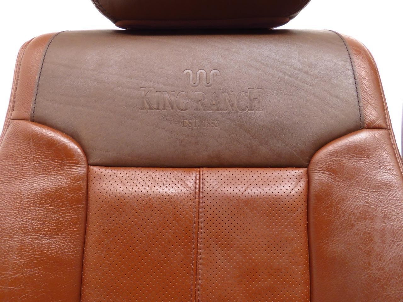 1999 - 2016 Ford Super Duty Front Seats, King Ranch Leather Power Heat Cool Crew