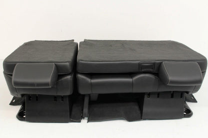 Chevy Suburban Rear Seats 70/30 Split Yukon XL Bench Seat Black Leather 2020-15