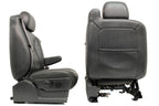 99 - 06 Silverado Sierra Tahoe Yukon Heated Power Leather Seats Dark Pewter OEM