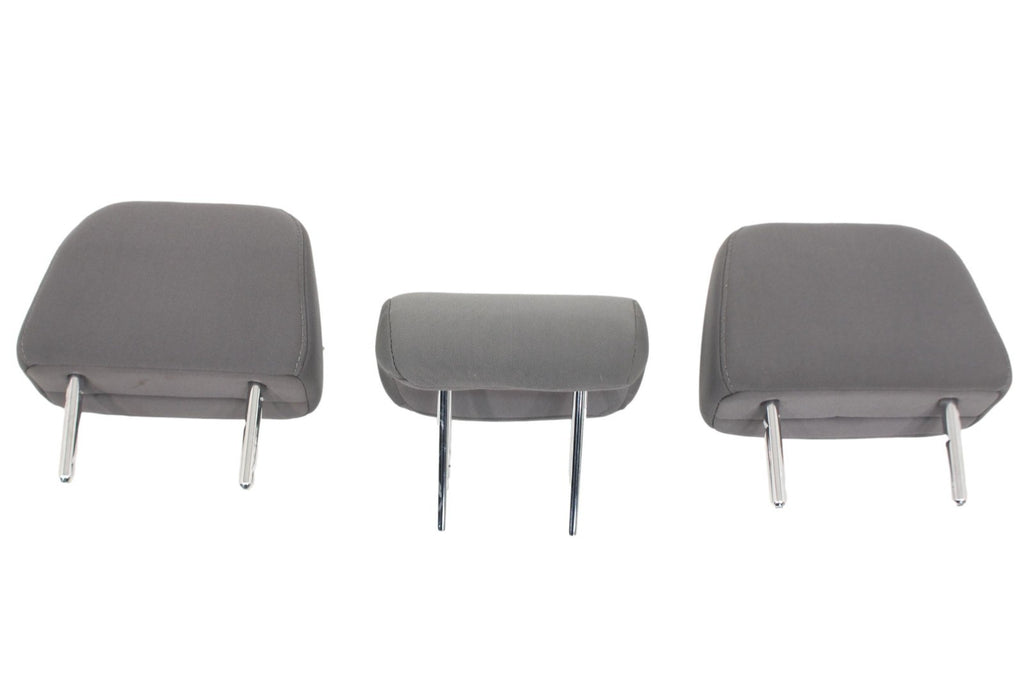 2016 - 2023 Toyota Tacoma Rear Seat Headrest Set, OEM Gray Cloth Double Cab