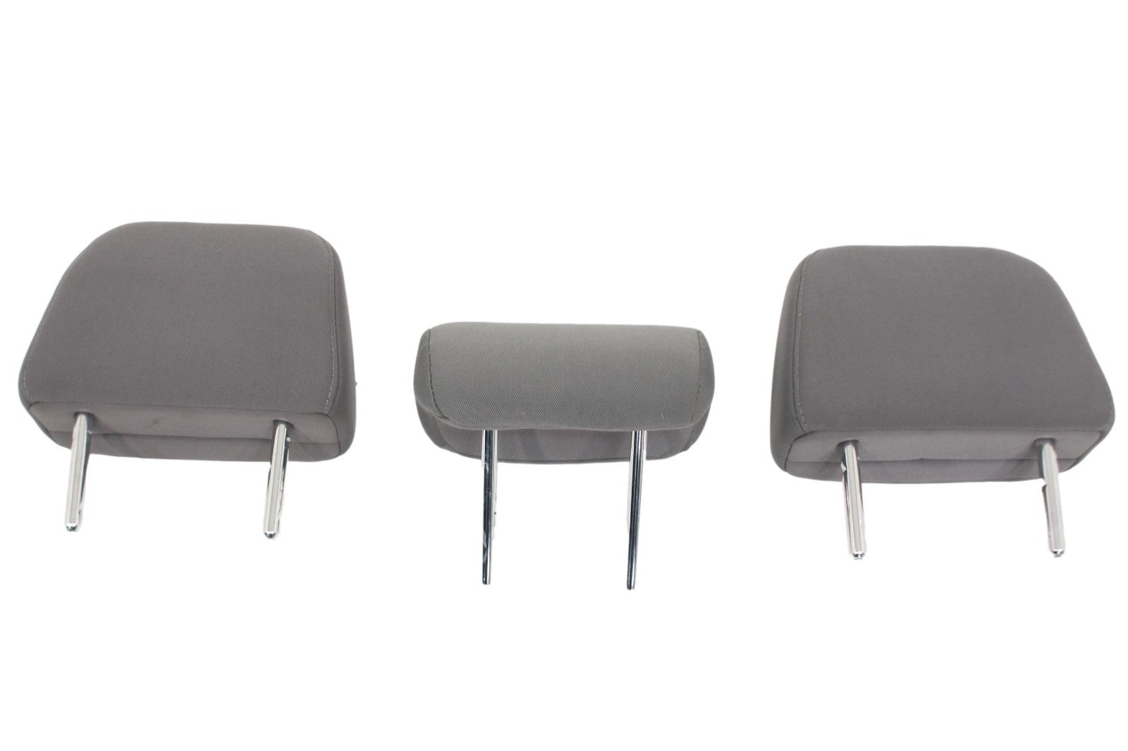 2016 - 2023 Toyota Tacoma Rear Seat Headrest Set, OEM Gray Cloth Double Cab