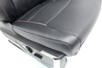 2021+ Ford F150 Super Duty Front Seats, Lariat Sport Black Leather Brown OEM