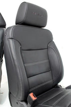 2015-2017 GMC Yukon Denali Front Seats, OEM Black Leather Heated Cooled