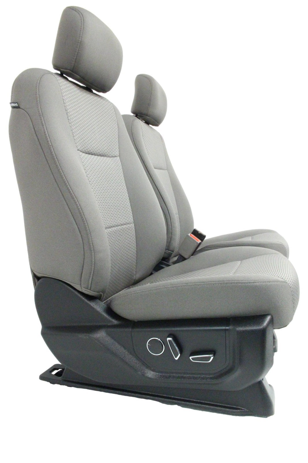 2015 - 2022 Ford F150 Super Duty Front Seats, XLT Power Earth Gray Cloth Heated