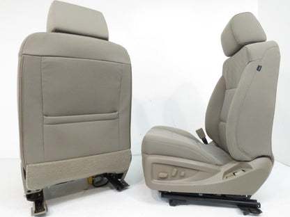 2014 - 2019 Chevrolet Silverado & GMC Sierra Tan Cloth Powered Front Seats