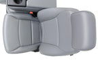 2023 - 2026 Ford Super Duty Front Seats, XL Slate Gray Vinyl Manual w/ Jumpseat
