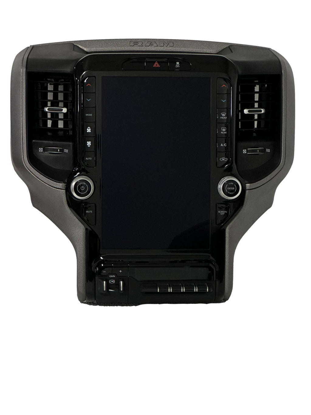 2025 - 2026 Ram Heavy Duty 12" Uconnect 5 Display Radio 68598824AB + Stack Bezel