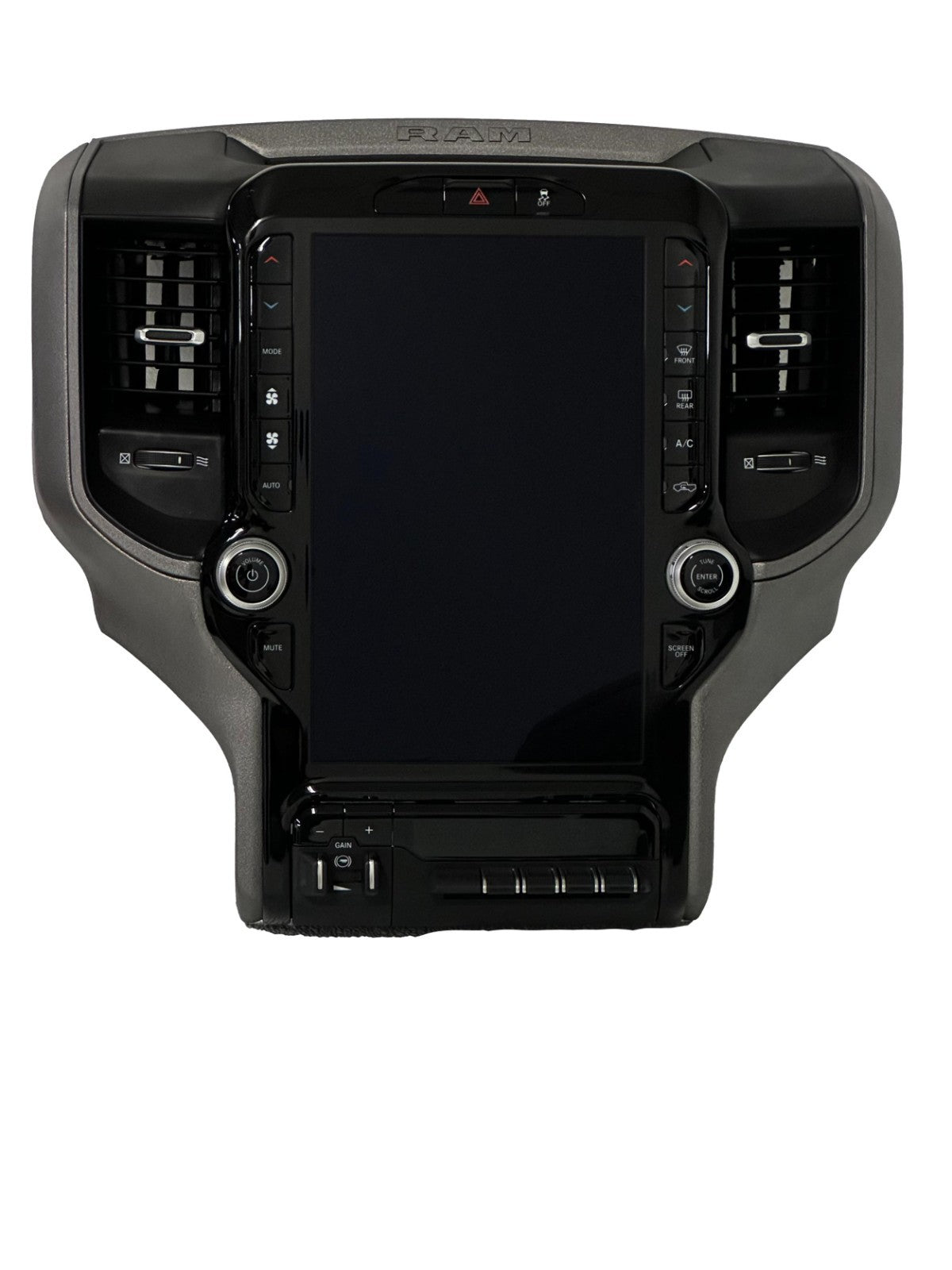 2025 - 2026 Ram Heavy Duty 12" Uconnect 5 Display Radio 68598824AB + Stack Bezel