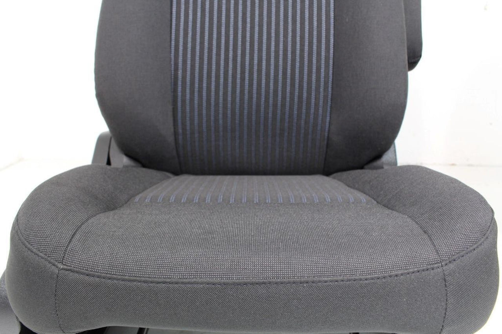 2015 - 2026 Ford Transit Seats, Black Charcoal Cloth Manual w/ Dual Armrests