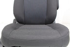 2015 - 2026 Ford Transit Seats, Black Charcoal Cloth Manual w/ Dual Armrests