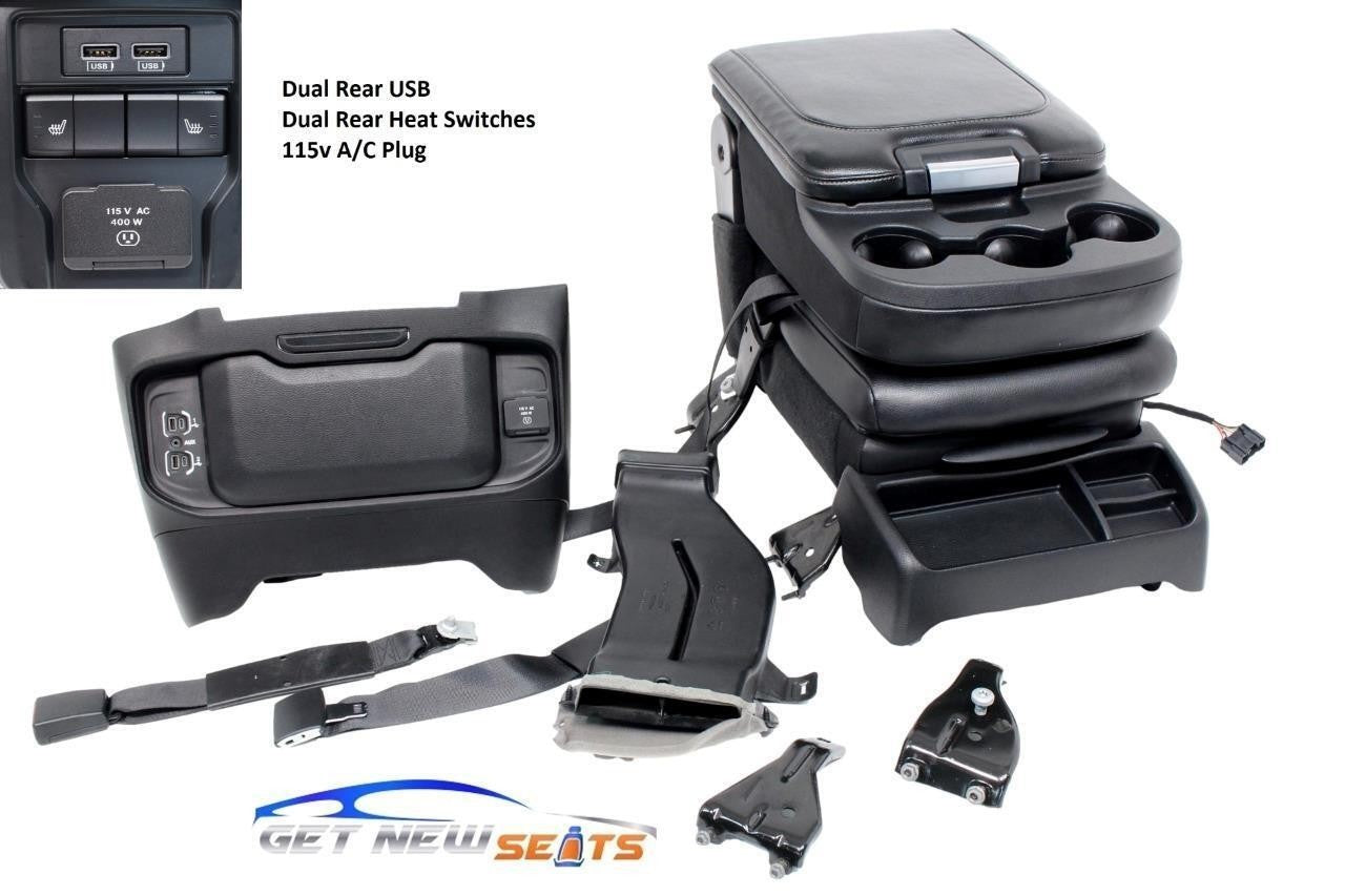 2019 - 2026 Ram Heavy Duty 2500+ Center Jump Seat Kit, Black Laramie Leather OEM